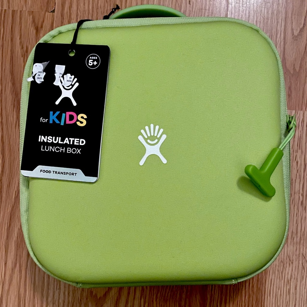 Brand New Hydro Flask Kids Insulated Lunch Box - Honey Dew